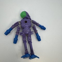 Vintage Mego Micronauts Antron, Rarer Dark Green Brain, Complete