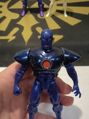 Lot Of 3: ToyBiz Marvel Figures: 1995 Iron Man, 1995 Hawkeye & 1994 Spider-Woman