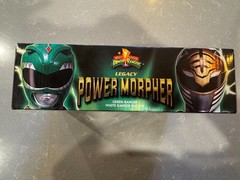 RARE Autographed Legacy Power Morpher Green/White Ranger Jason David Frank COA