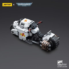 HIPLAY JOYTOY White Scars Tactical Legionary / Raider-pattern Combat Bike 1/18