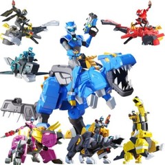 Miniforce Super Dino Power Trans Head Armorbot | T-Rex Dinosaur Robot Figure Toy