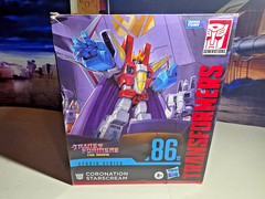 NEW Hasbro Transformers Studio Series SS86 Coronation Starscream COMPLETE GLOBAL