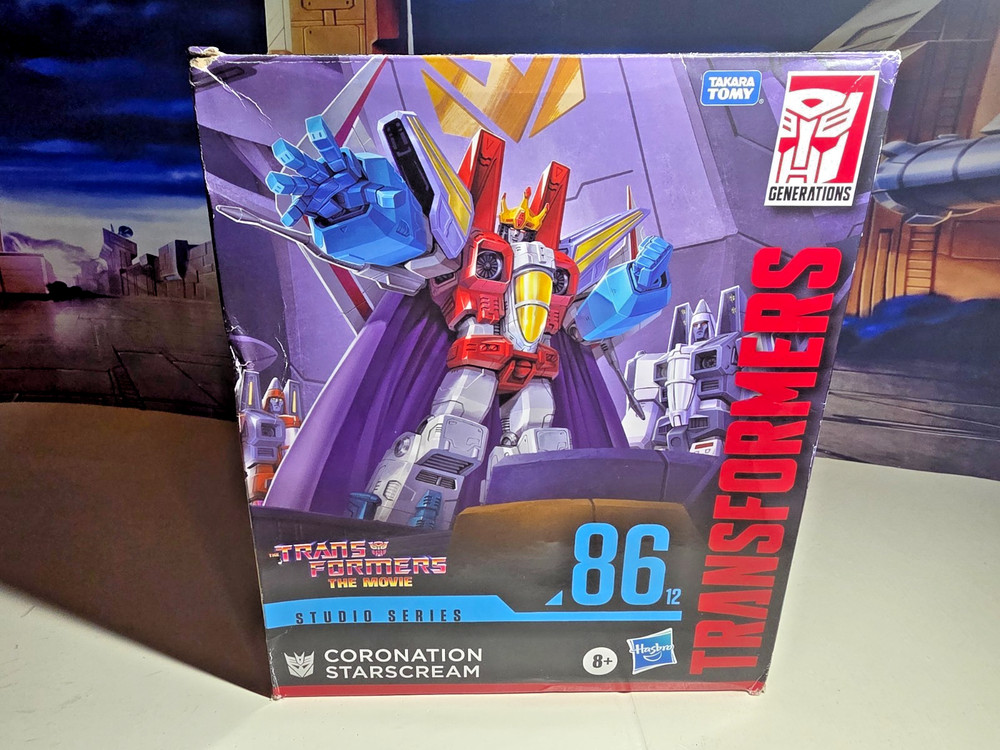 NEW Hasbro Transformers Studio Series SS86 Coronation Starscream COMPLETE GLOBAL