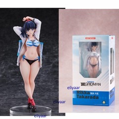 Alphamax SSSS.GRIDMAN Takarada Rikka 1/7 PVC Figure Model Limited Art H24cm