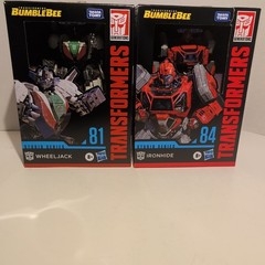 Transformers Studio Series 81 Wheeljack & 84 Ironhide Brand New 2022 Hasbro MISB