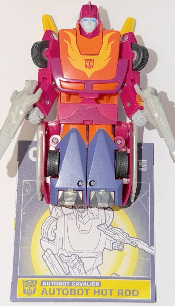 Hasbro Transformers The Movie G1 Retro Autobot Hot Rod Walmart Figure T1