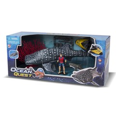 Deep Sea Exploration Divers, Marine Species, Whale Shark Animal Models toys
