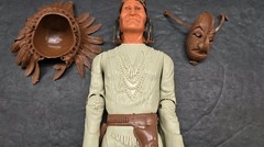 Vintage 1967 Marx Toys Geronimo Action Figure 11.5” w/ Accessories Western