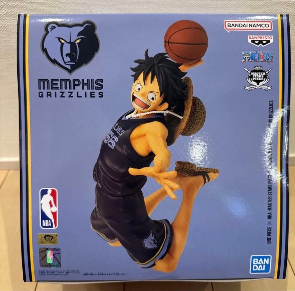 ONE PIECE x NBA MASTER STARS PIECE THE MONKEY D. LUFFY MEMPHIS GRIZZLIES