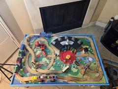 Thomas the train Ultimate bundle– Train table, tracks, and more included