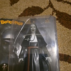 NEW BendyFigs VALAK The Nun 7in Action Figure Doll w/Display Base
