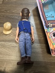 Kenner Vintage 1989 Hey Vern It’s Ernest Pull String Talking Doll 16″ Box READ