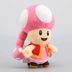 Super Mario Bros 6″ Toadette Koopa Plush Toy Doll Toy Stuffed Animal