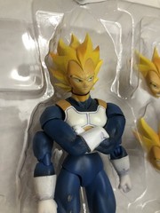S.H. Figuarts Dragon Ball Z Super Saiyan Vegeta Premium Color 1.0 2015 Complete
