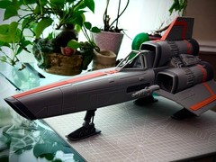 BSG 1978 Colonial Viper MK I (21 in. PLAYSET GRAY/ORANGE)