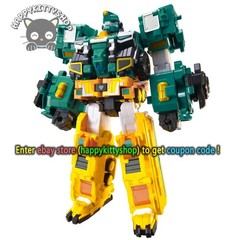 4in1 Quantum Heroes Dinoster Guardians Metatron Dinosaurs Robot Combiner Figure