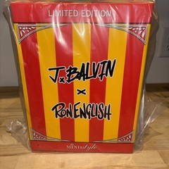 NIB Ron English & J. Balvin La Familia Grinning Vinyl Fig Ltd Ed NEVER OPENED