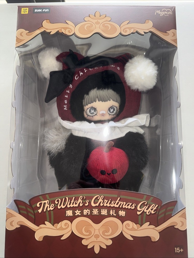 Authentic MayMei- The Witch’s Christmas Gift Plush Hanging Card. US Seller