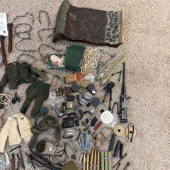 Huge Lot Of Vintage Hasbro 12in G.I. Joe, 21st Century Soldier Accessories