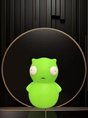 Bobs Burgers Kuchi Kopi Glow in The Dark 6” Vinyl Figure