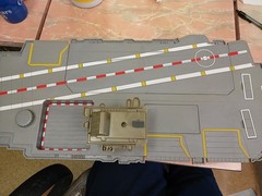 Aircraft Carrier Toy #88 Redbox 1998 With Coning Tower(NO Antenna) Great Conditi