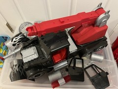 MATTEL WWE WREKKIN RAMPAGE RIG VEHICLE Semi Truck Wrestling Figure Set Complete