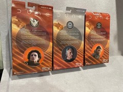 LOT 3 NEW SEALED MCFARLANE TOYS DUNE ACTION FIGURE PAUL ATREIDES CHANI SHADDAM