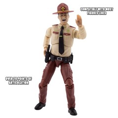 Ultimate 6.5 Inch State Trooper Action Figure With Deluxe Articulation