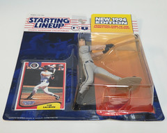 TIM SALMON – California Angels Kenner Starting Lineup SLU MLB 1994 Figure & Card