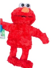SesameStreet Elmo Plush Hand Puppet Muppet Plush Toy Kid Gift 33CM