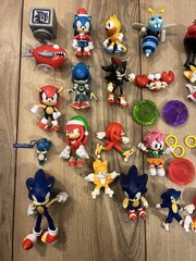 Lot Of 21 Sonic The Hedgehog Jakks Pacific Figures & Accessories Tails Sonic