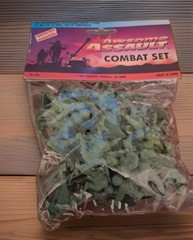 Vintage 1992 Randtoy Awesome Assault Combat Set Army Men SEALED ORIGINAL PACKAGE