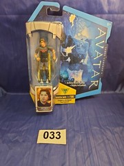 Jake Scully with Wheel Chair J Avatar 2009 Mattel 4 INCH Harley Shirt New