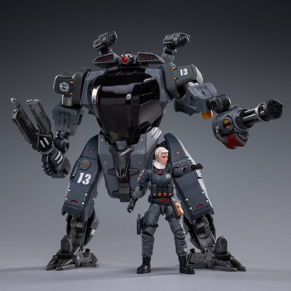 JOYTOY 1/18 North (Snark Commando Mech) Toys Soldier AND Large Mecha Figure Gift