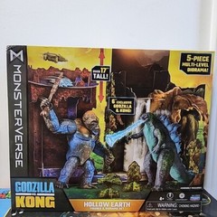 GODZILLA VS KONG Hollow Earth 6″ Figures + MonsterVerse Ion Dragon Scylla Lot 4