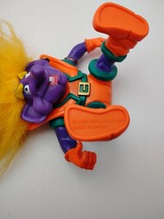 Lot Of 2 VINTAGE TROLL WARRIORS ODDVARD THE WIZARD And Fanta TYCO 1992 FIGURE