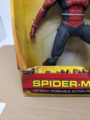 Toybiz SPIDER-MAN 2 12” SPIDER-MAN POSEABLE ACTION FIGURE