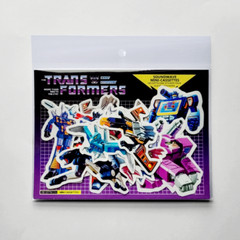 G1 Transformers Soundwave Mini-cassettes Sticker pack of 11 pieces RARE
