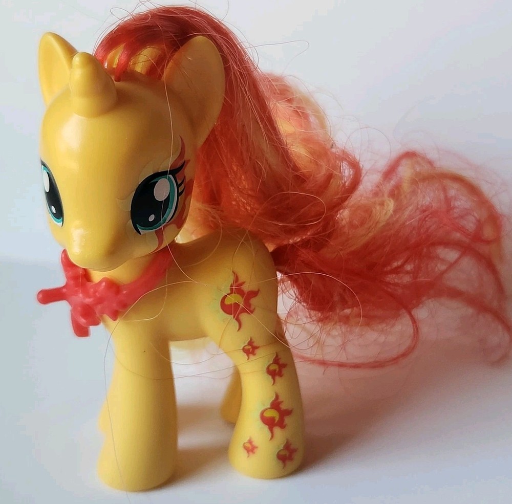 My Little Pony Sunset Shimmer Cutie Mark Magic With Necklace Hasbro G4 Brushable