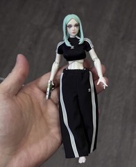 1/12 fashion top wide leg pants for 6″ figure phicen Nota Mezco romankey ❶USA❶
