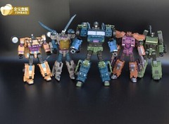 New in Stock Bruticus Decepticons Oversized Warbotron Toy 55CM Big Figure