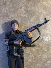 1-6 Threezero Carol Peletier With Box And Accessories Displayed Only