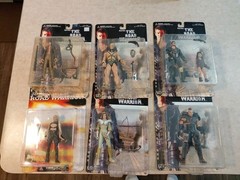 Lot Set 6 New on cards N2 TOYS Action Figures MAD MAX THE ROAD WARRIOR