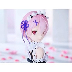 Bandai Ichiban Kuji Re:Zero Ram Art Scale Bust Figure NIB US Seller 21cm