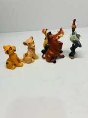Vintage Disney The Lion King Action Figure Toy Lot Of 4 Nice Looking Set