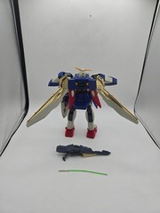 Suit Gundam Wing Transforming Bird Mode Vintage 2000 Deluxe 12″ DX 1/60 90% Comp