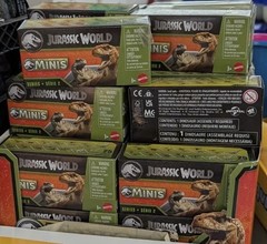 Jurassic World Minis Series 2 COMPLETE SET All 25 Dinosaurs 15 SEALED Boxes