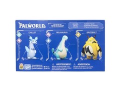 Chillet Relaxaurus Grizzbolt Palworld 3″ Scale Action Figure Collector Set