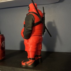 Fat DeadPool 3d Printed Figure 10”