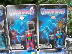 Visionaries Action Figure Complete Set 8 Carded Spectral Knights Darkling Lords